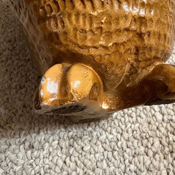 Freeman & McFarlin Retro Owl Figurine MCM Ceramic Vintage Decor Retro Academia - Picture 3 of 8